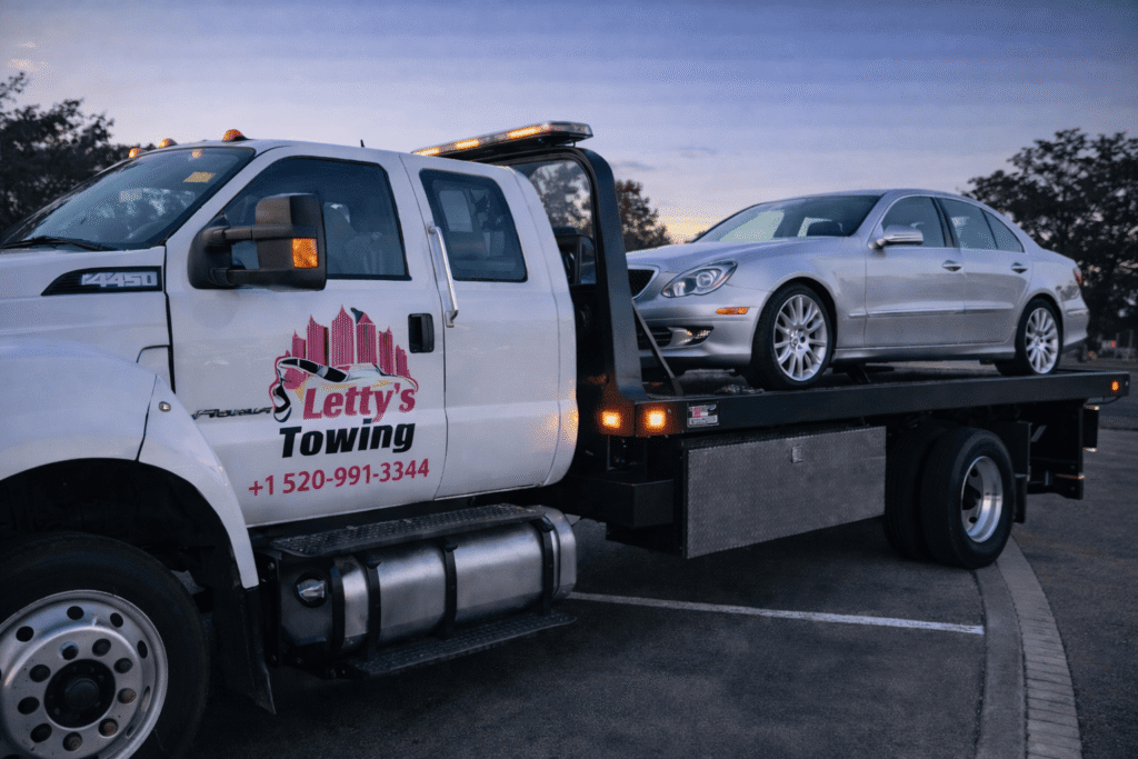 emergency towing downtown Tucson